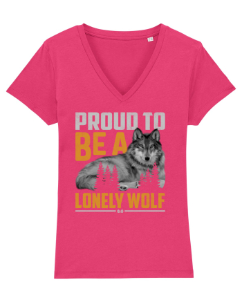 Proud to be a lonely wolf Raspberry