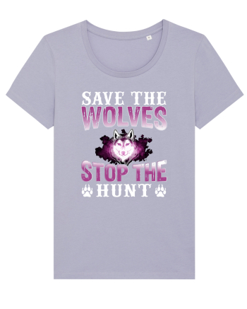 Save The Wolves Stop The Hunt Lavender