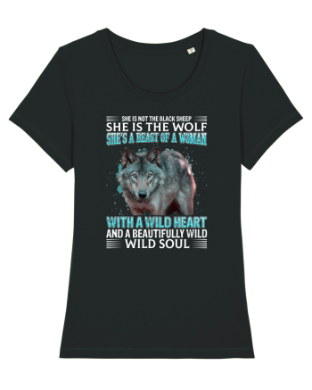 She is not the black sheep She is the wolf Black