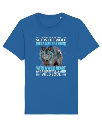 She is not the black sheep She is the wolf Royal Blue