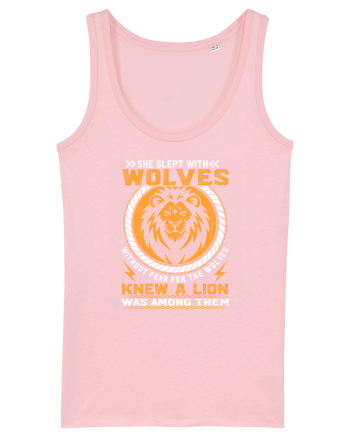She Slept With Without Fear For The Wolves Cotton Pink