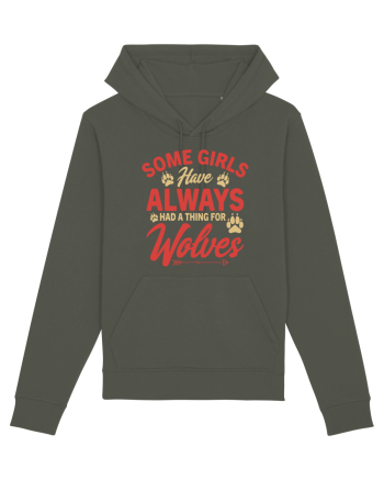 Some Girls Have Always Had A Thing For Wolves Khaki