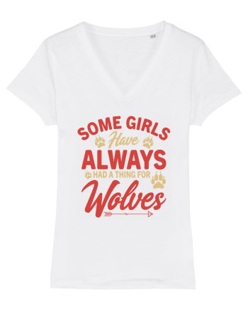 Some Girls Have Always Had A Thing For Wolves White