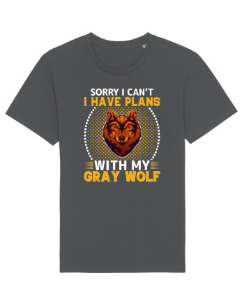 Sorry I Can't I Have Plans With My Gray Wolf Anthracite