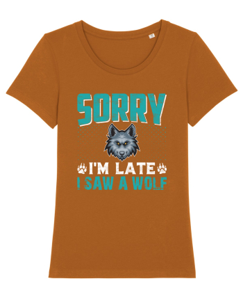 Sorry I'm Late I Saw A Wolf   Roasted Orange