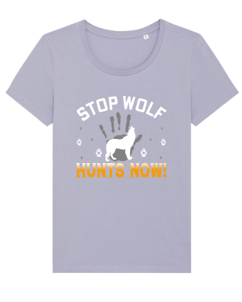 Stop Wolf Hunts Now Lavender