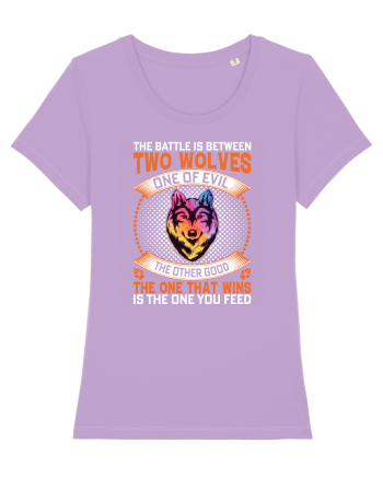 The Battle Is Between Two Wolves.. One Of Evil The Other Good Lavender Dawn