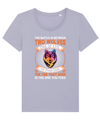 The Battle Is Between Two Wolves.. One Of Evil The Other Good Lavender