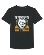 The Strength of the Wolf is the Pack Tricou mânecă scurtă guler larg Bărbat Skater