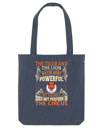 The Tiger And The Lion Maybe More Powerful Midnight Blue