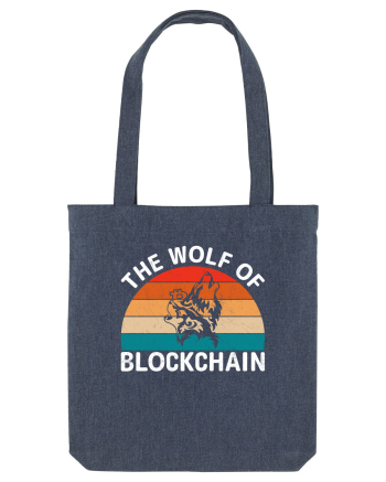 The Wolf of Blockchain Midnight Blue