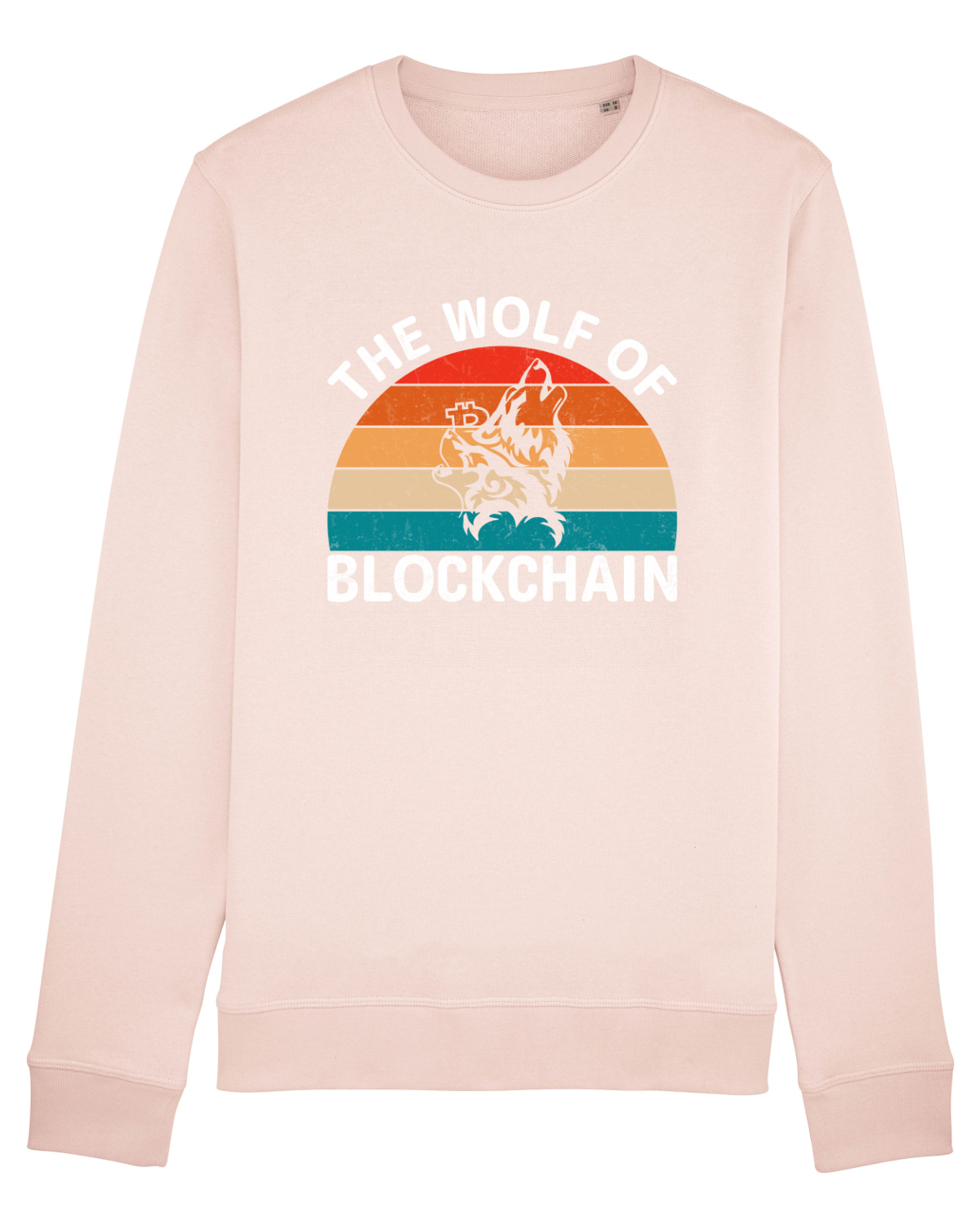 Bluză mânecă lungă Unisex Rise Candy Pink