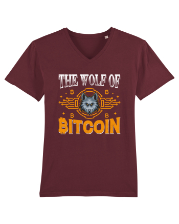 The Wolf Of Bitcoin Burgundy