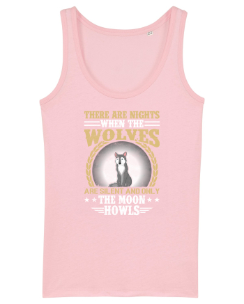 There are nights when wolves are silent Cotton Pink