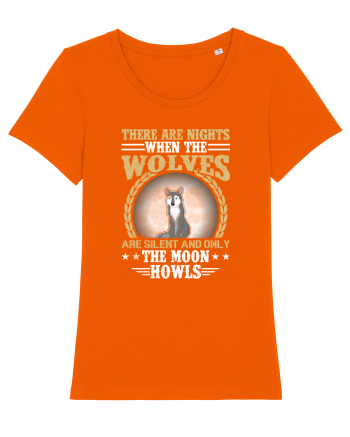 There are nights when wolves are silent Bright Orange