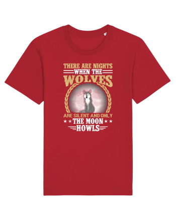 There are nights when wolves are silent Red