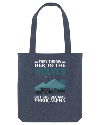 They throw her to the wolves but she became their alfa Midnight Blue