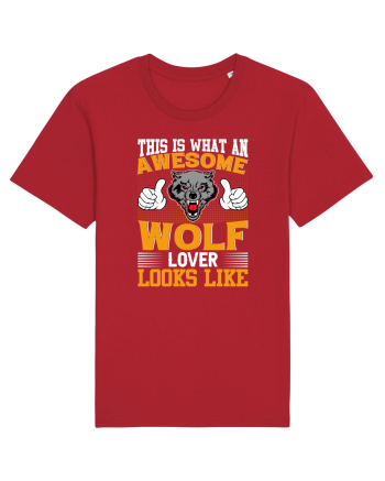 This Is What An Awesome Wolf Lover Looks Like Red