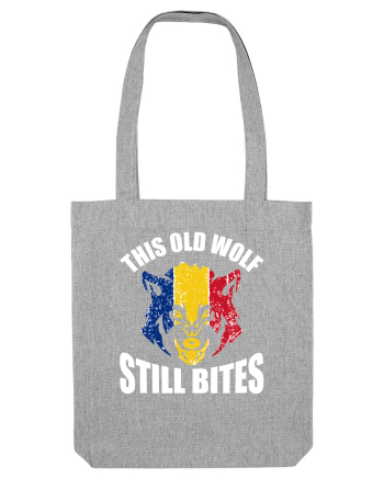 This Old Wolf Still Bites Heather Grey