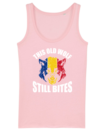 This Old Wolf Still Bites Cotton Pink