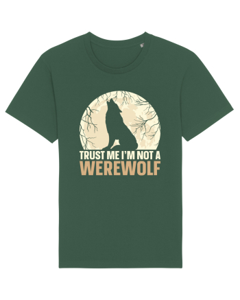 Trust me I'm not werewolf Bottle Green