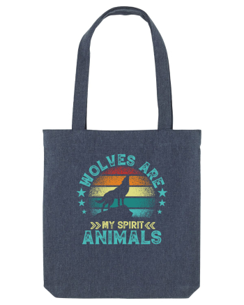 Wolves are my spirit animals Midnight Blue