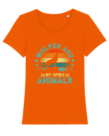 Wolves are my spirit animals Bright Orange