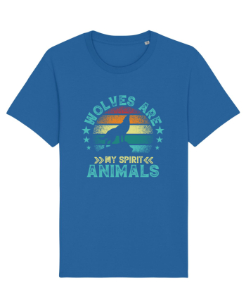 Wolves are my spirit animals Royal Blue