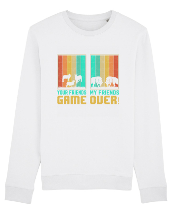 Your Friends... My Friends..... Game Over White