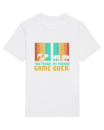 Your Friends... My Friends..... Game Over White