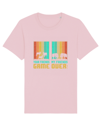 Your Friends... My Friends..... Game Over Cotton Pink