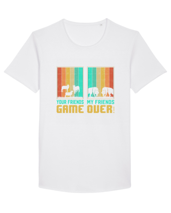 Your Friends... My Friends..... Game Over White