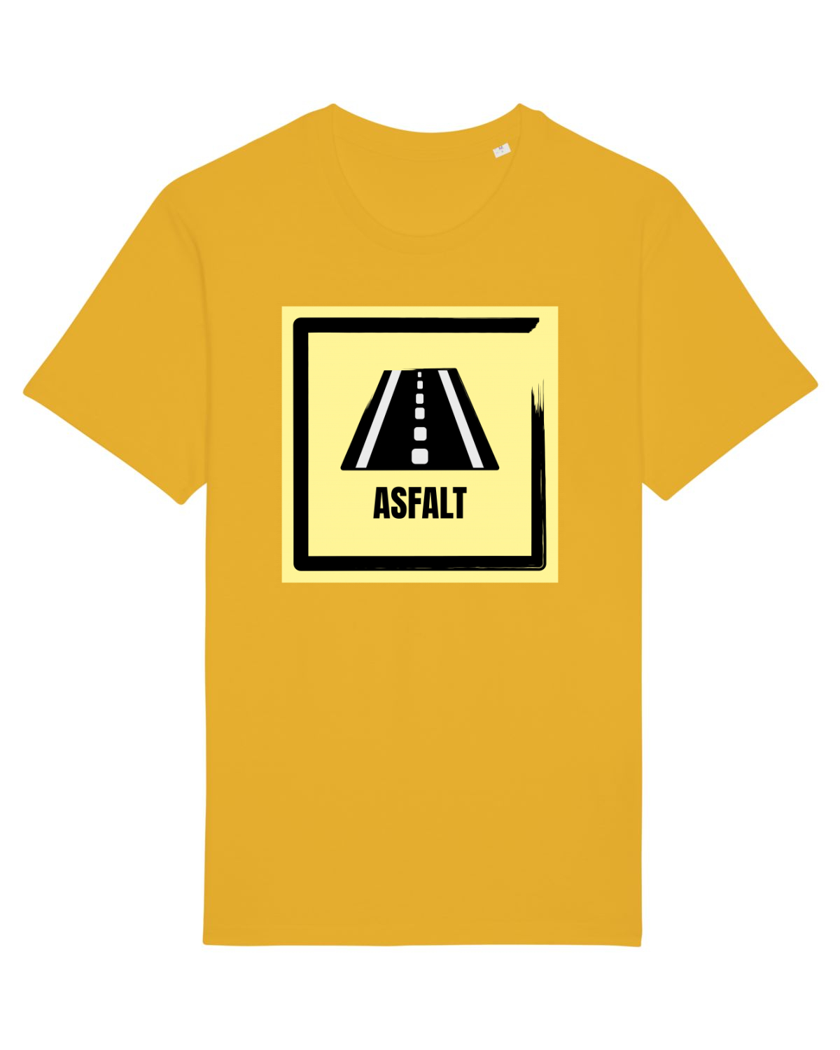 Tricou mânecă scurtă Unisex Rocker Spectra Yellow