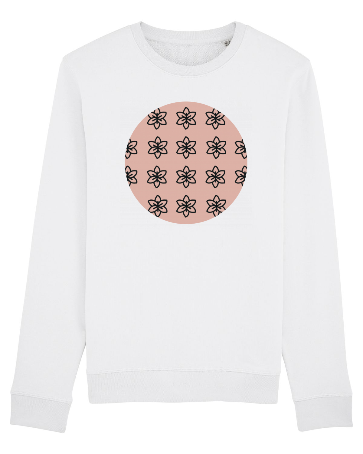 Bluză mânecă lungă Unisex Rise White