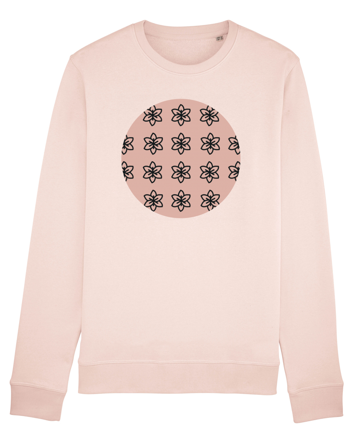 Bluză mânecă lungă Unisex Rise Candy Pink