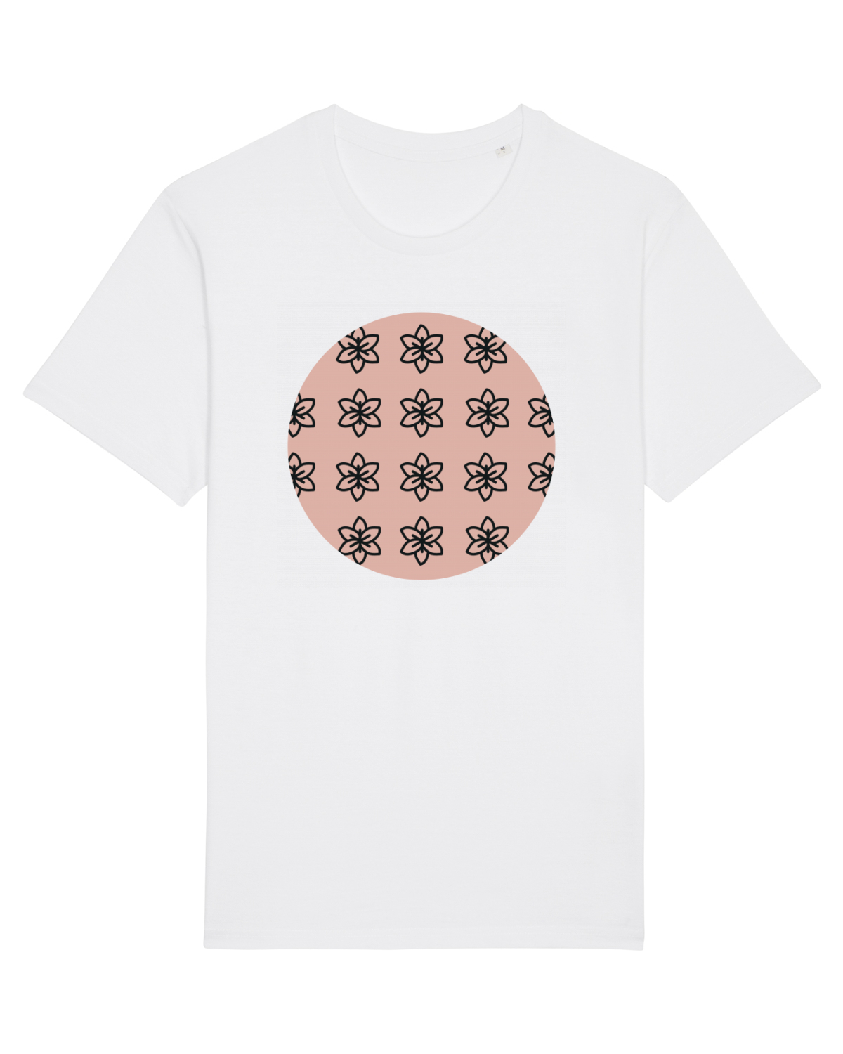 Tricou mânecă scurtă Unisex Rocker White