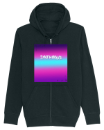 Synthwave Neon 80's Hanorac cu fermoar Unisex Connector