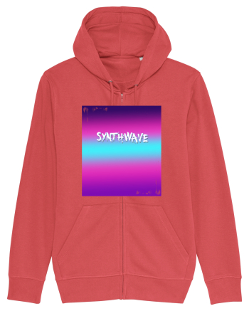 Synthwave Neon 80's Carmine Red