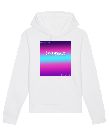 Synthwave Neon 80's White