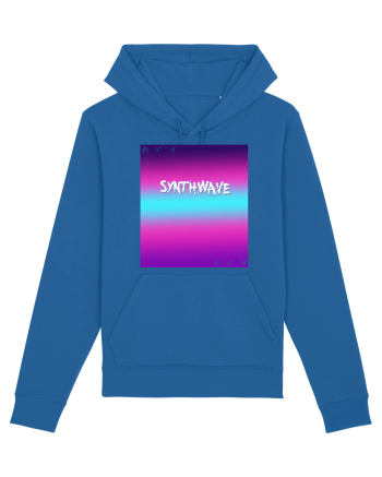 Synthwave Neon 80's Royal Blue