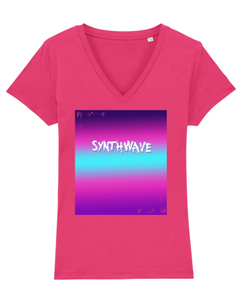 Synthwave Neon 80's Raspberry