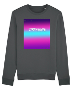 Synthwave Neon 80's Bluză mânecă lungă Unisex Rise