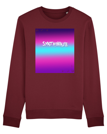 Synthwave Neon 80's Burgundy