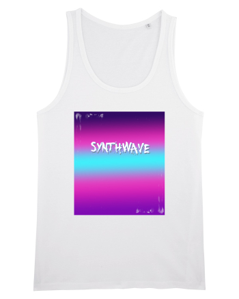 Synthwave Neon 80's White