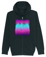 Neon Disco Lights Hanorac cu fermoar Unisex Connector