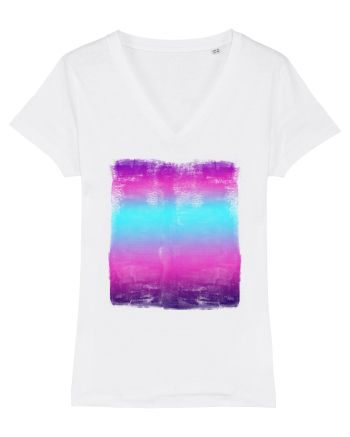 Neon Disco Lights White