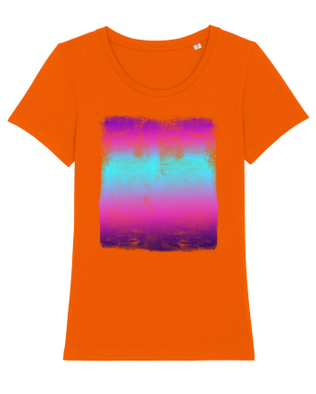 Neon Disco Lights Bright Orange
