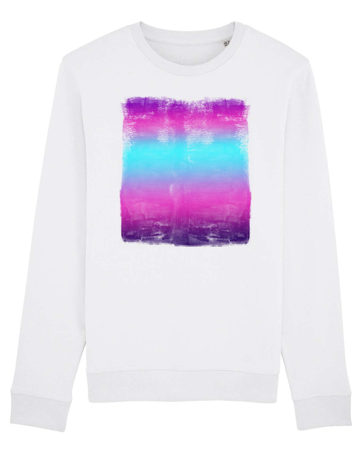 Bluză mânecă lungă Unisex Rise White