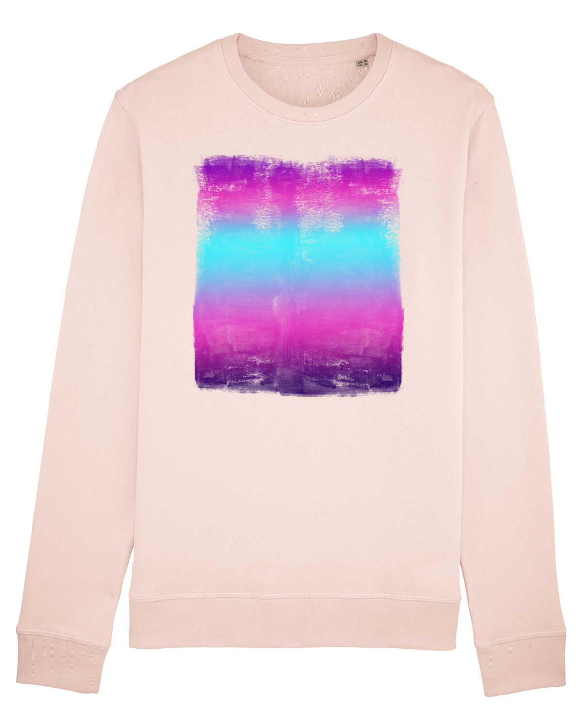 Bluză mânecă lungă Unisex Rise Candy Pink