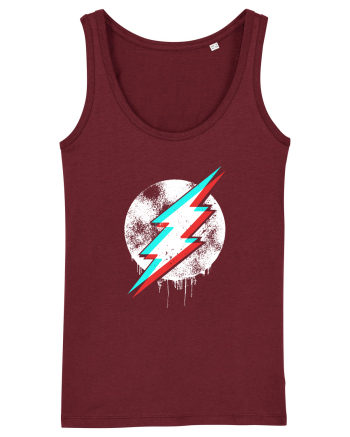 The flash Burgundy